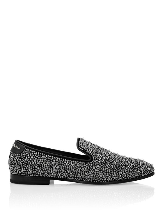 PHILIPP PLEIN PHILIPP PLEIN Mokasyny 12049 Czarny