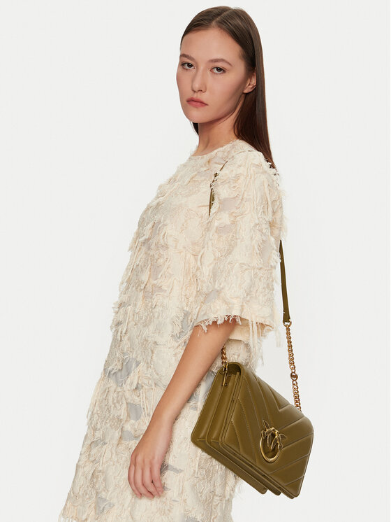 PINKO PINKO Ročna torba Love Click Classic 100063 A136 Zelena