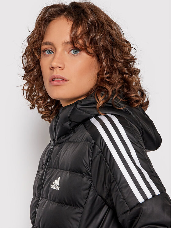 adidas adidas Geacă din puf GH4590 Negru Slim Fit