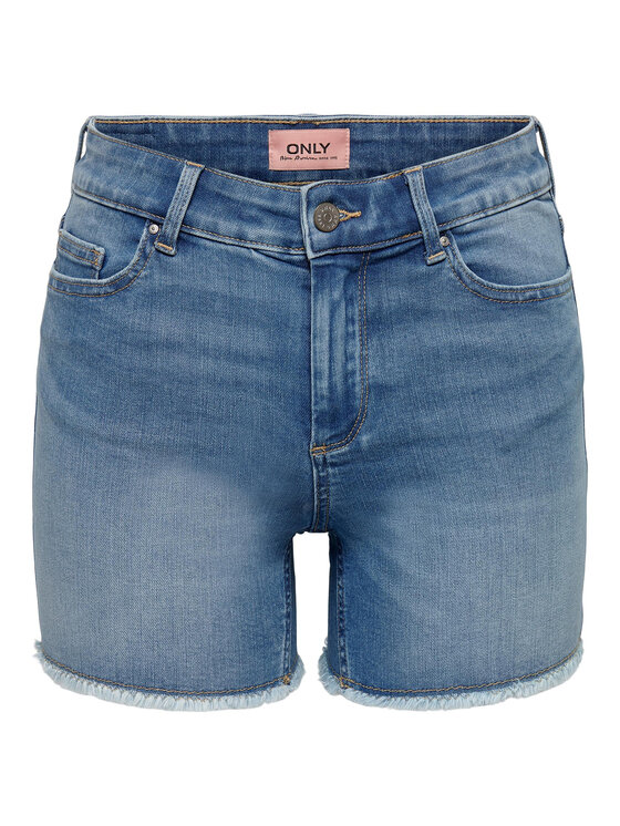 ONLY ONLY Дънкови шорти 15196303 Син Regular Fit