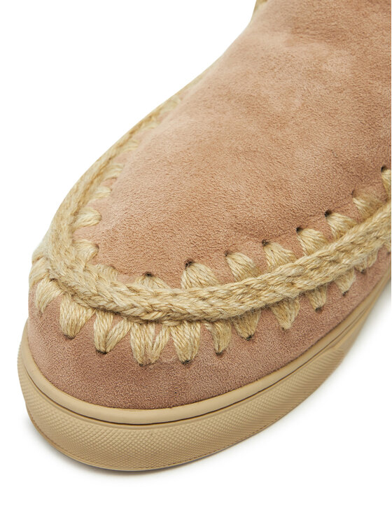 Mou Mou Μπότες Χιονιού Eskimo Sneaker FW111000A Μπεζ