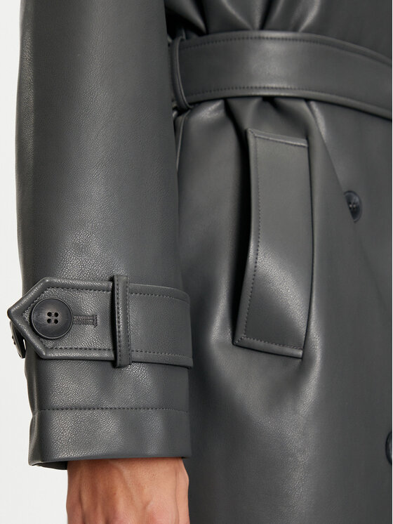 Vero Moda Vero Moda Trenčas Amalie 10300822 Pilka Regular Fit