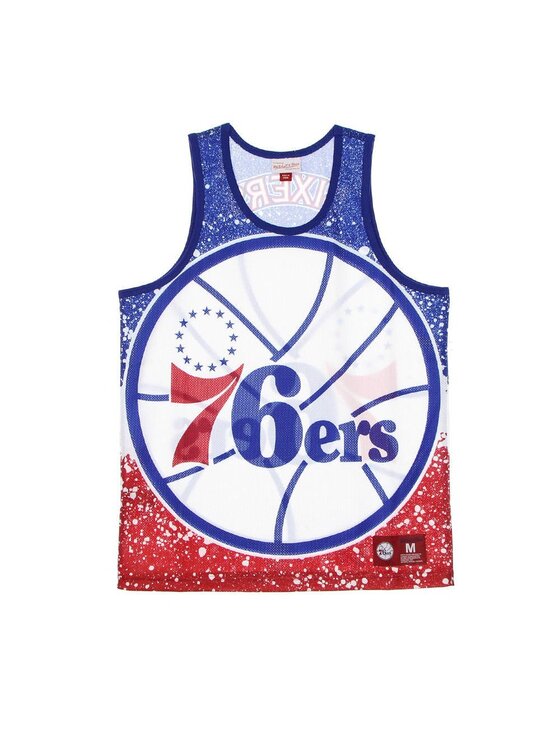 Mitchell & Ness Mitchell & Ness Tank top Philadelphia 76ers Kolorowy Standard Fit