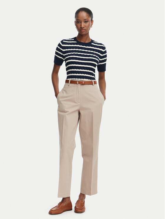 Tommy Hilfiger Tommy Hilfiger Παντελόνι chino WW0WW52817 Μπεζ Slim Fit