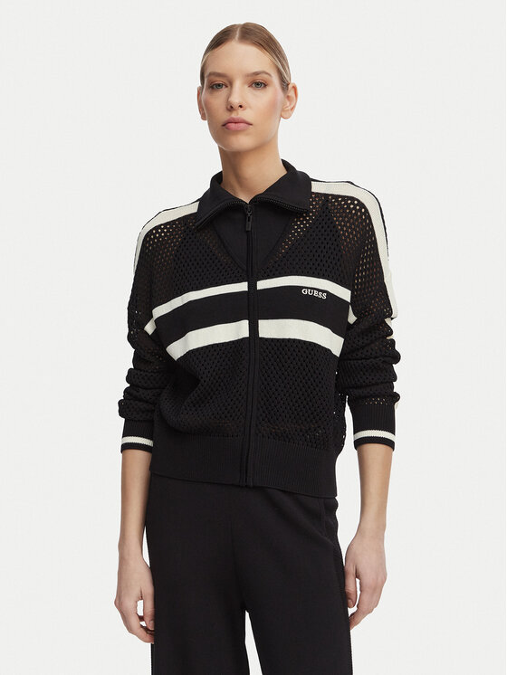 Guess Kardigán V6GR08 Z0729 Čierna Regular Fit
