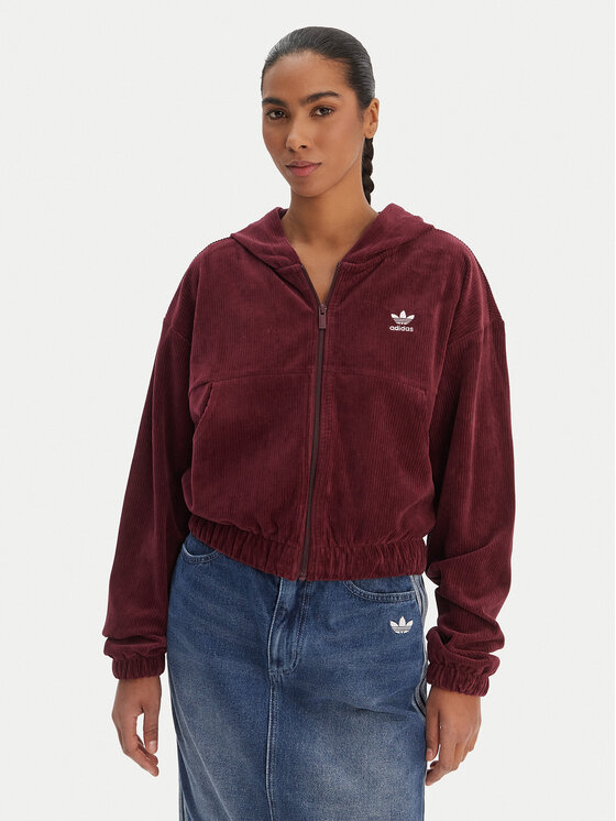 adidas adidas Світшот Essentials Chenile KE1119 Бордовий Loose Fit