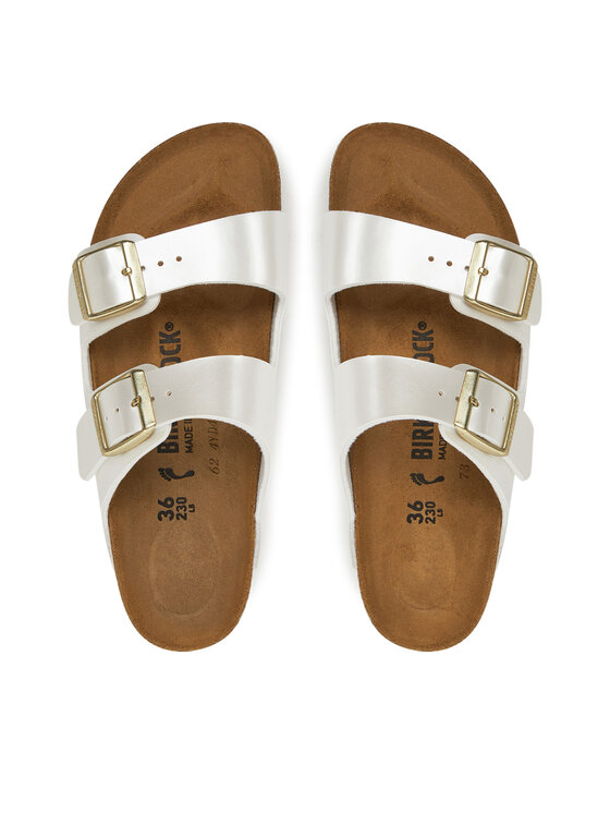 Birkenstock Birkenstock Pantoletten Arizona Kids 1029456 D Weiß