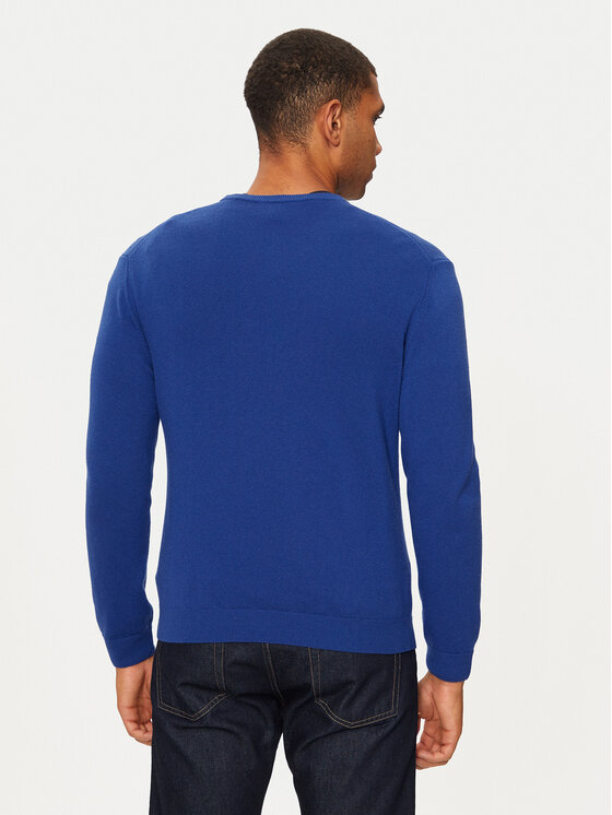 United Colors Of Benetton United Colors Of Benetton Pulover 1002U1G34 Modra Regular Fit