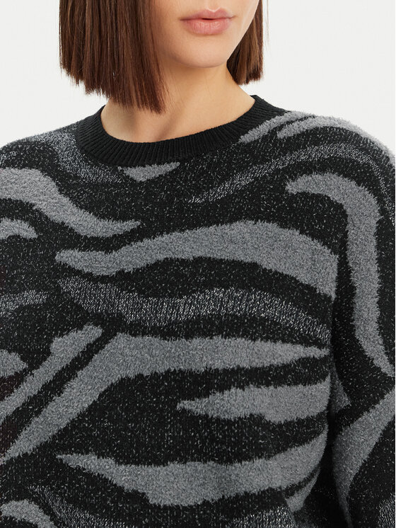 Desigual Desigual Pullover Winnipeg 24WWJF20 Schwarz Regular Fit