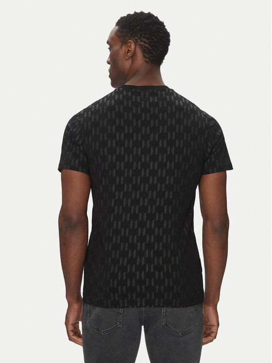 KARL LAGERFELD KARL LAGERFELD T-shirt 755074 552251 Crna Regular Fit