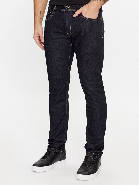 Pepe Jeans Jeans Hlače Tapered PM207390BC0 Mornarsko Modra Tapered Leg