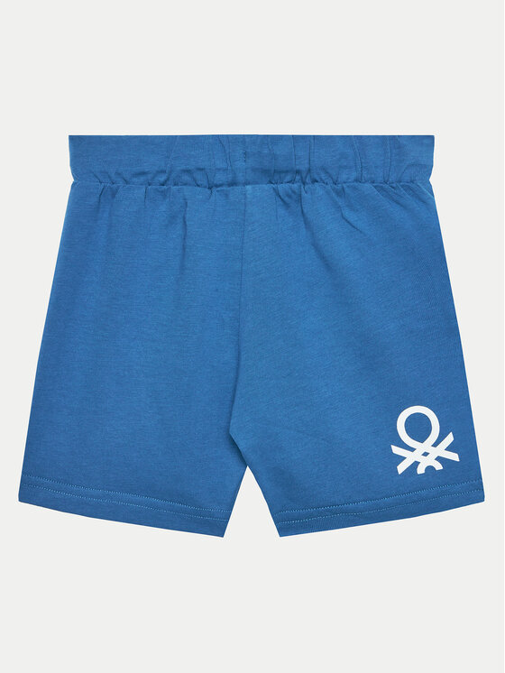 United Colors Of Benetton United Colors Of Benetton Спортни шорти 3BL0G900Q Син Regular Fit