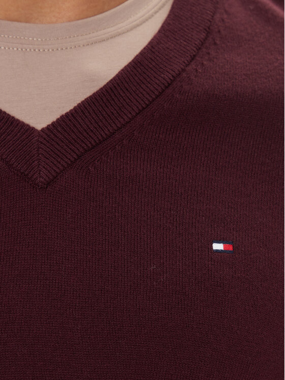 Tommy Hilfiger Tommy Hilfiger Светр MW0MW28047 Бордовий Regular Fit