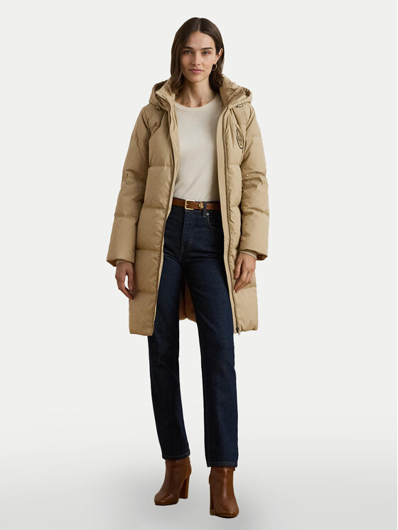 LAUREN RALPH LAUREN Kurtka puchowa 297962675003 Beżowy Regular Fit