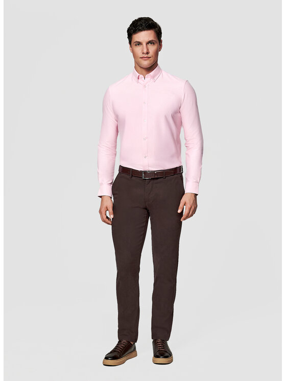 Pako Lorente Pako Lorente Koszula P26SN-1X-067 Różowy Slim Fit