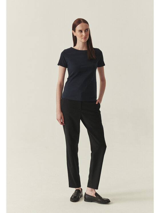 TATUUM Tatuum Spodnie materiałowe OLIA 3 Czarny Classic Fit