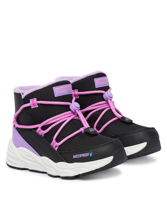 Skechers Cizme de zăpadă Turbo Tread 303492L BKMT Negru | Modivo.ro