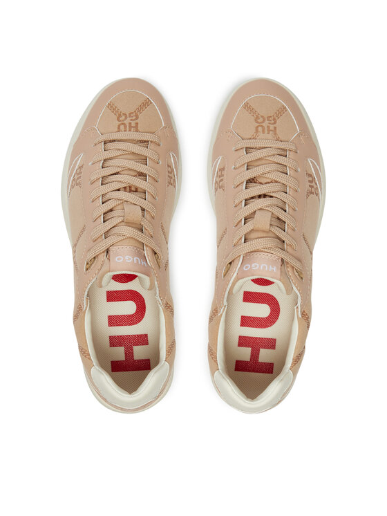 HUGO HUGO Sneakersy Riven 50523499 10263197 01 Beżowy