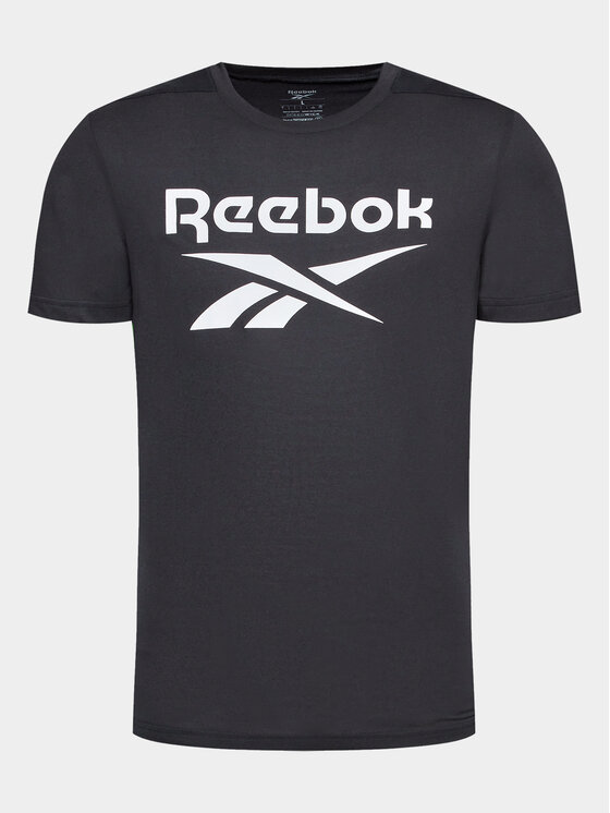 Reebok Reebok Tehnička majica Workout Ready HI3925 Crna Regular Fit