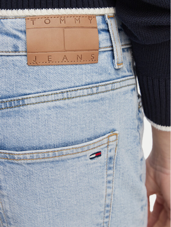 Tommy Jeans Tommy Jeans Дънки DW0DW23047 Светлосин Straight Fit