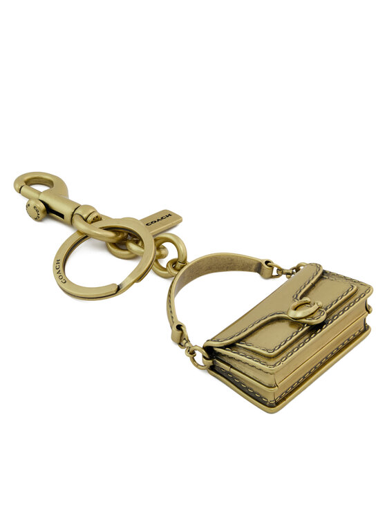 Coach Coach Obesek Bag Charm CS246 Zlata