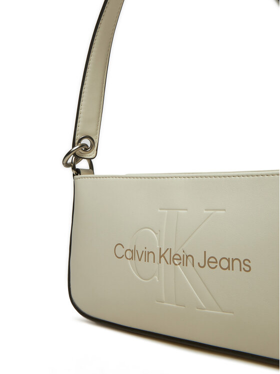 Calvin Klein Jeans Calvin Klein Jeans Handtasche Sculpted Shoulder Pouch25 Mono K60K610679 Beige