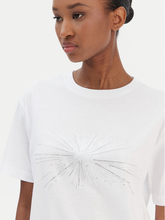 JOOP! JOOP! T-Shirt Tesia 30100884 Λευκό Regular Fit