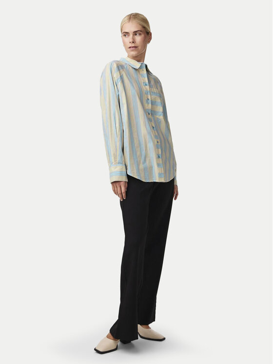 YAS YAS Hemd Monday 26032760 Blau Regular Fit