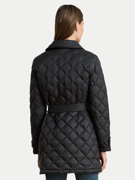 LAUREN RALPH LAUREN LAUREN RALPH LAUREN Пухено яке 297979514001 Черен Straight Fit