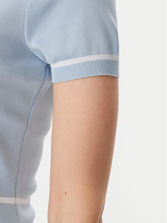 Guess Guess Трикотажна сукня V5GK00 Z3D60 Блакитний Regular Fit