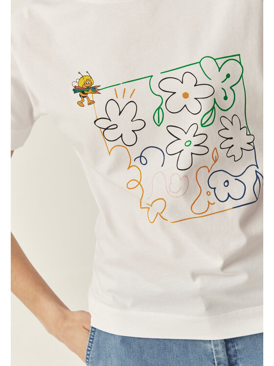 TATUUM Tatuum T-Shirt LALI 1 Bílá Classic Fit