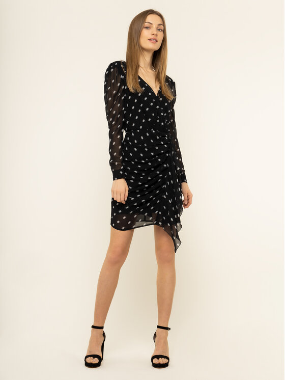 Guess Guess Poletna obleka W01K74 WCLS0 Črna Slim Fit