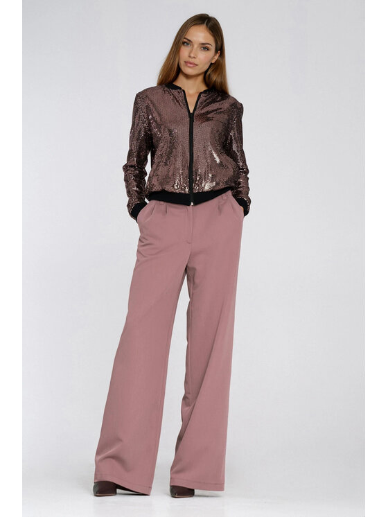 NIFE NIFE Bluza BL14 Miedziany Regular Fit