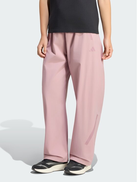 adidas adidas Spodnie dresowe 165612 Fioletowy Loose Fit