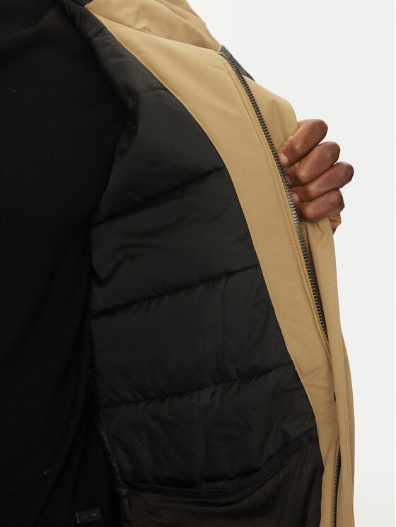 Didriksons Didriksons Зимно яке Drew 505778 Бежов Regular Fit