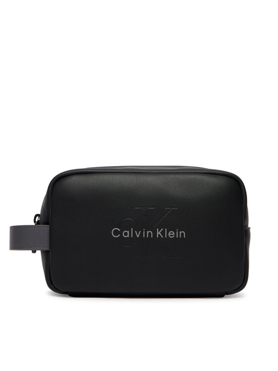 Calvin Klein Calvin Klein Kosmetický kufřík Bold Dopp Kit LV04D1238G Černá