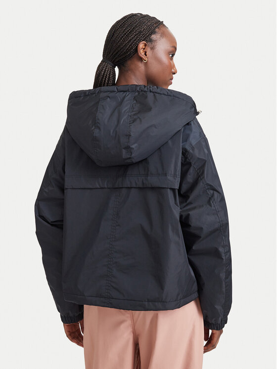 Napapijri Napapijri Übergangsjacke Rainforest Optique NP0A8AHA4001 Schwarz Oversize
