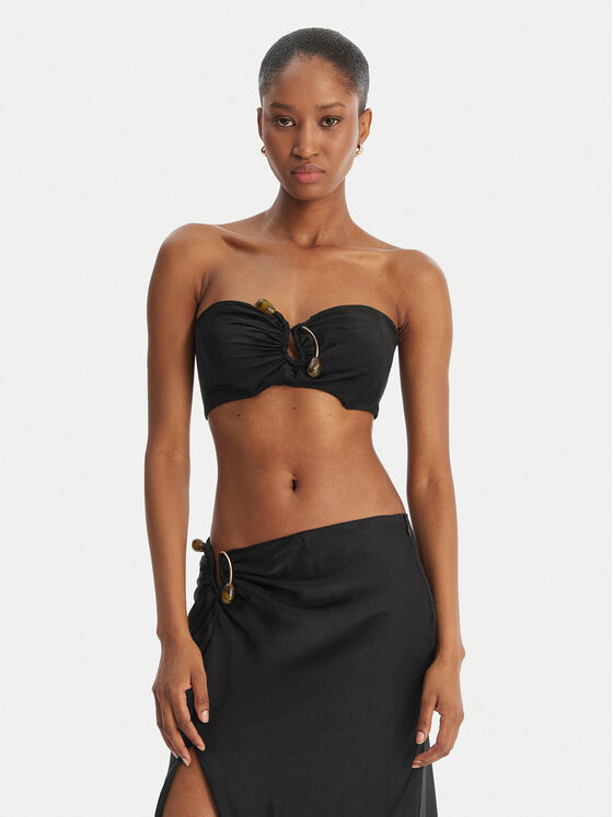 Bardot Bardot Top Dylan 60307TB Schwarz Slim Fit