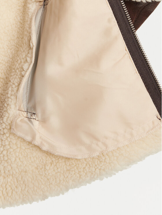 ONLY ONLY Μπουφάν από απομίμηση δέρματος Betty 15322046 Καφέ Regular Fit