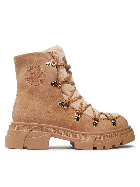 Big Star Shoes Big Star Shoes Ботильйони MM274573 Коричневий