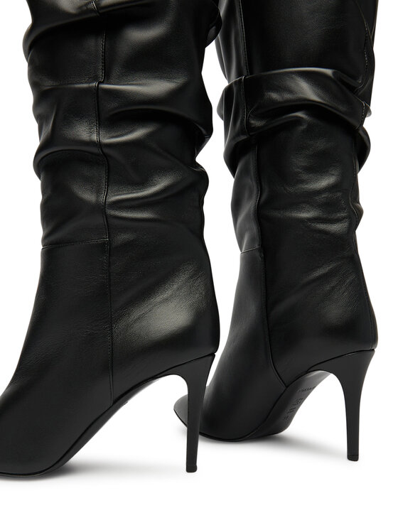 Pollini Pollini Ботуши SA26038M0NTE0000 Черен