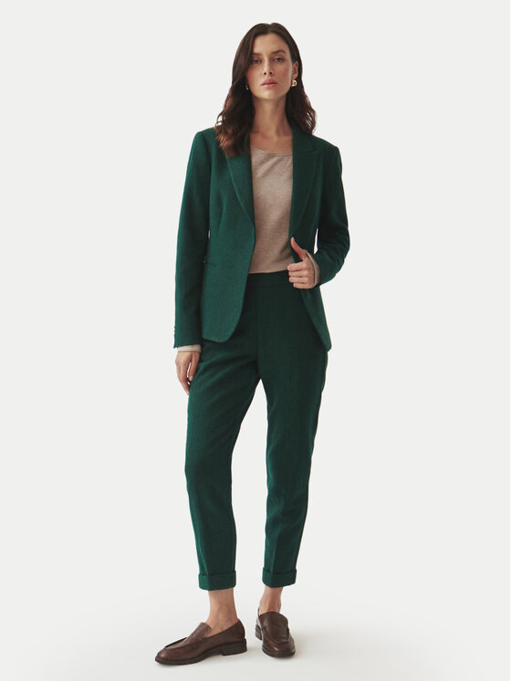 Tatuum Tatuum Marynarka Agnes 1 T2421.024B Zielony Regular Fit