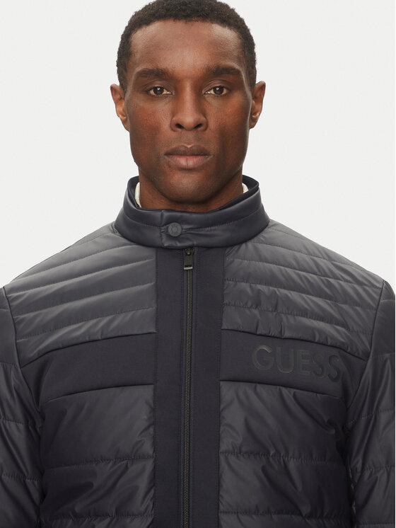 Guess Guess Übergangsjacke M4YL16 WFHD0 Dunkelblau Regular Fit