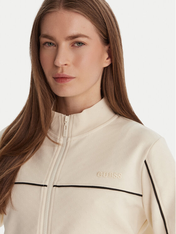 Guess Guess Sweatshirt V6GQ09 K3001 Écru Regular Fit