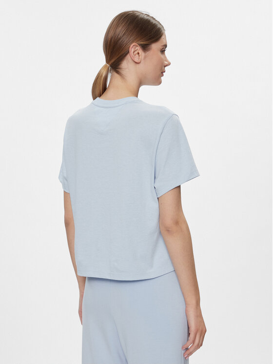 Tommy Jeans Tommy Jeans Tričko Badge DW0DW17391 Tmavomodrá Boxy Fit
