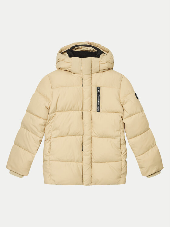 Calvin Klein Jeans Calvin Klein Jeans Зимова куртка Essential IB0IB01276 Бежевий Regular Fit