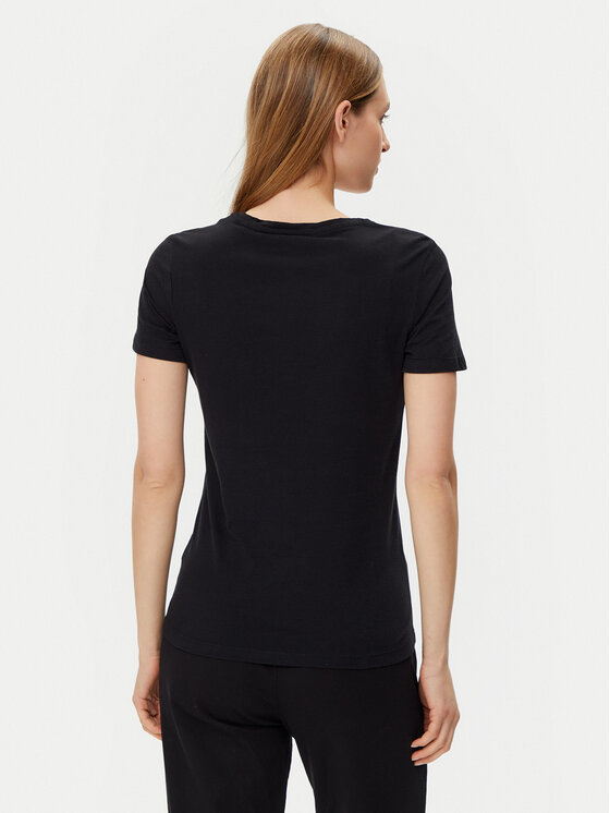 Guess Guess T-shirt O5GI02 KBBU1 Crna Regular Fit