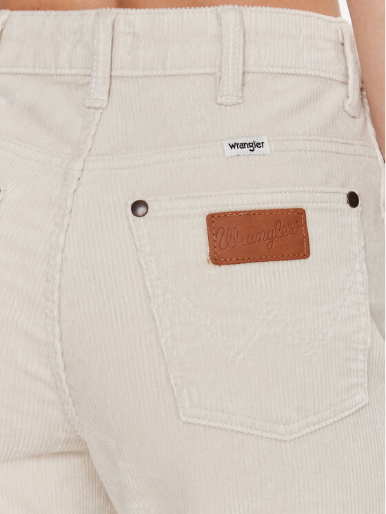 Wrangler Wrangler Farmer Mom Stright 112342871 Fehér Regular Fit