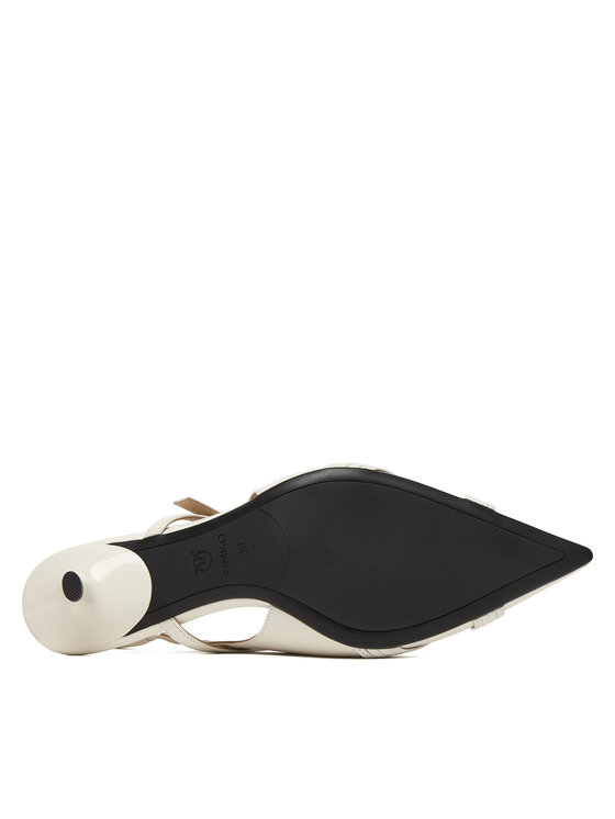 PINKO PINKO Czółenka Gloria 18 SD0489 P003 Biały