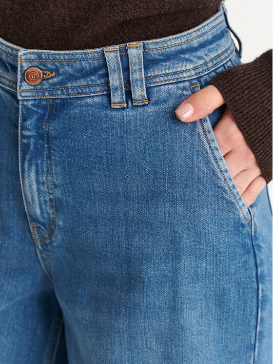 TATUUM TATUUM Jeansy TAZONA Granatowy Wide Fit